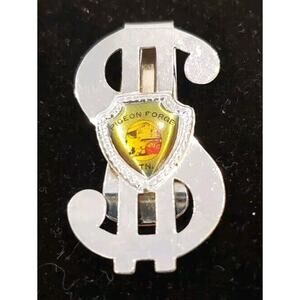 Silver Tone Pidgeon Forge Tennessee Souvinir Money Clip